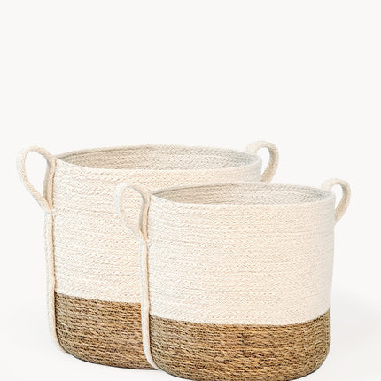 Savar Basket with Side Handle
