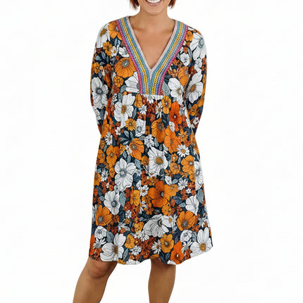 Blakely Floral Long Sleeve Dress