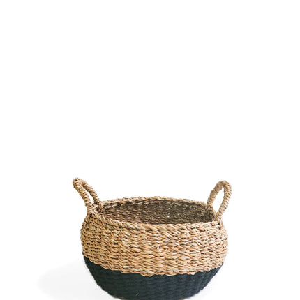 Ula Floor Basket - Black