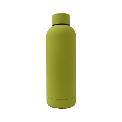 17oz Rubber Vacuum Insulated Stainless Steel Water Bottle
