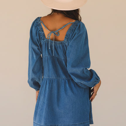 Cloud Nine Denim Dress