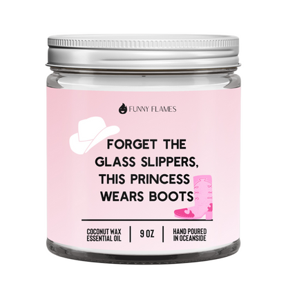 Forget The Glass Slippers Candle (Pink Jar)