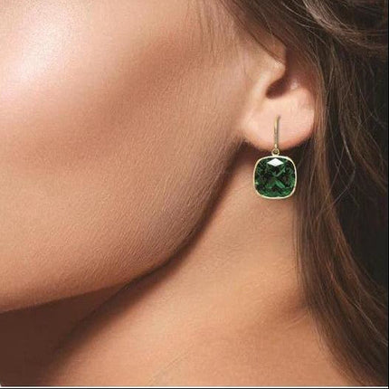 Emerald Drop Earrings