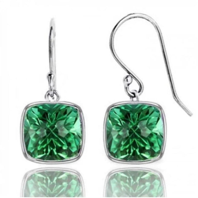 Emerald Drop Earrings