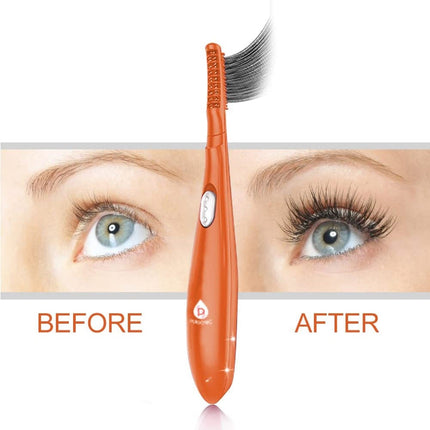 Heated Eyelash Curler With Comb
