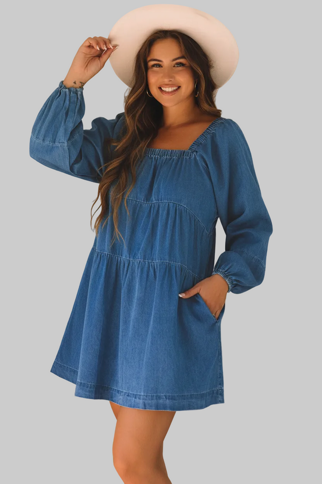 Cloud Nine Denim Dress