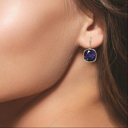 Sapphire and Emerald Earrings