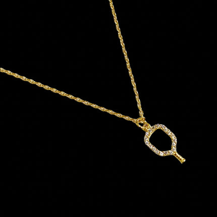 Club Pickleball Dainty Necklace