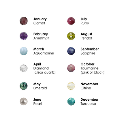 Birthstone Drop Necklace