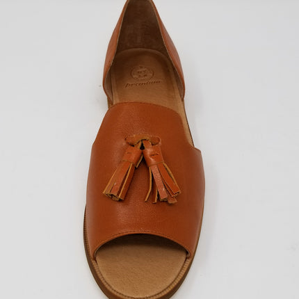 Westlake Slip-On Sandals-Cognac