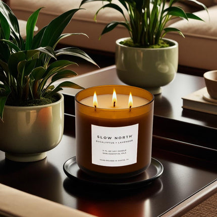 Eucalyptus + Lavender - Signature 3-Wick Candle