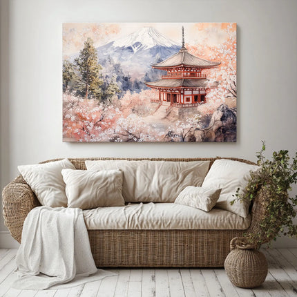 Canvas Wall Art - Cherry Blossom
