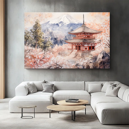 Canvas Wall Art - Cherry Blossom