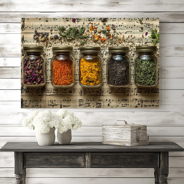 Impasto Hydrangea Canvas Wall Art