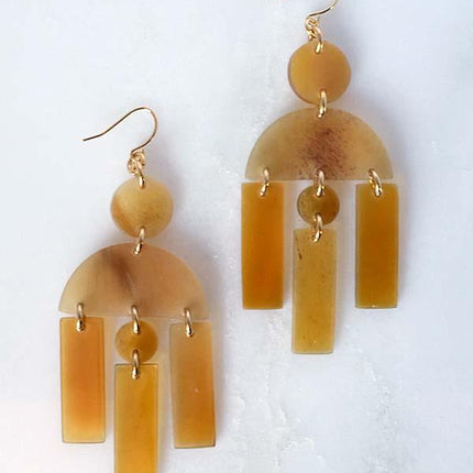 Hoang Hau Chandelier Statement Earrings