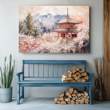 Canvas Wall Art - Cherry Blossom