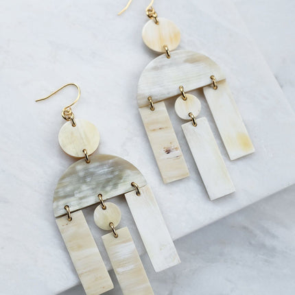 Hoang Hau Chandelier Statement Earrings