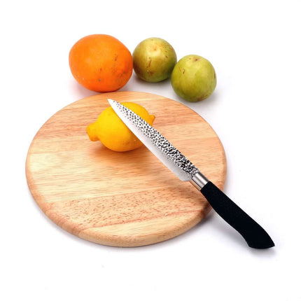 Embossed Hammered Blades 3 Piece Knife Set