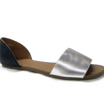 The Lindsay Sandal - Silver