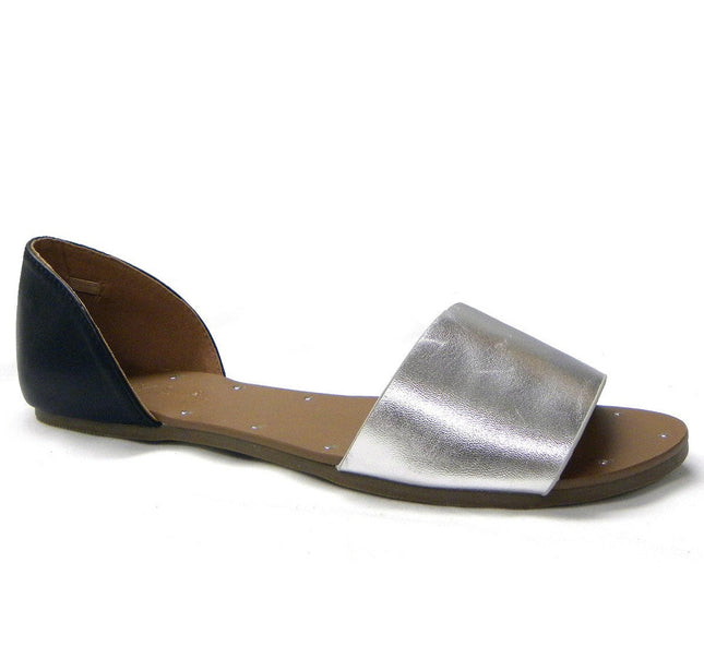 The Lindsay Sandal - Silver