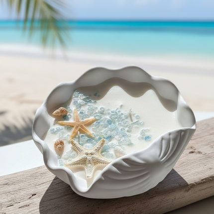 Ocean's Whisper Candle Coastal Soy Wax