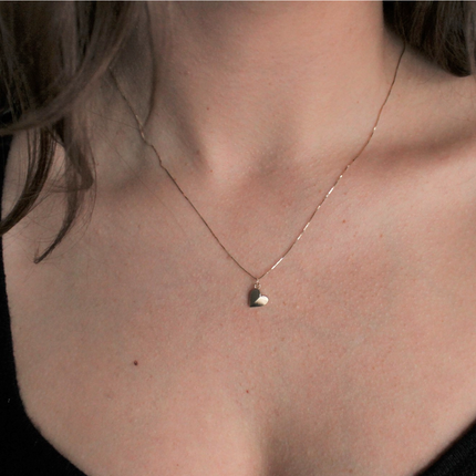 Origami Heart Necklace