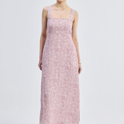 Perfect Floral Maxi in Pink