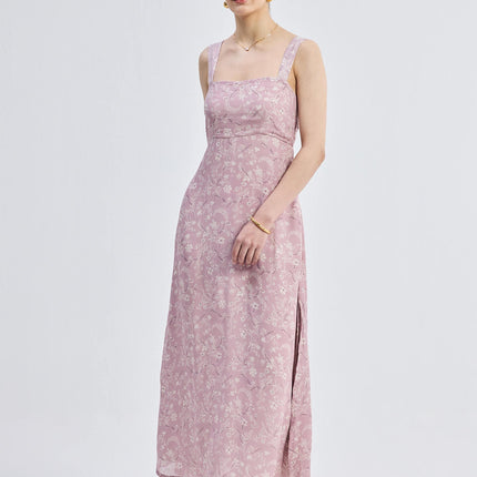 Perfect Floral Maxi in Pink