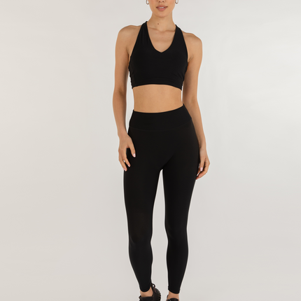 Hybrid Fleece Leggings High Waist 25"