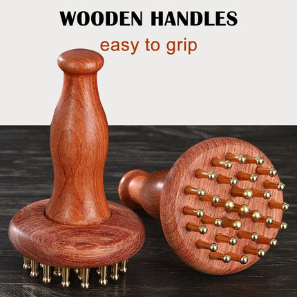 Brass Gua Sha Body Massager