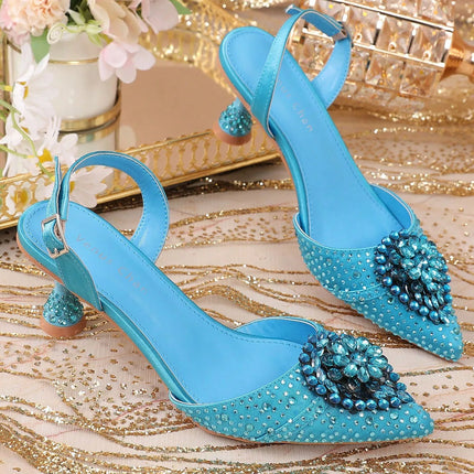 Rhinestone Beauties - Sky Blue