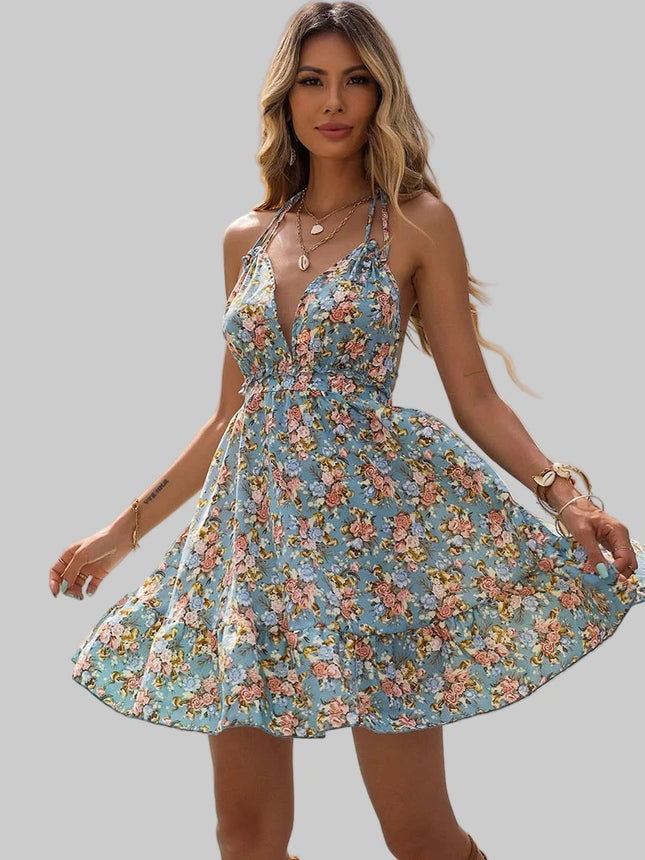 Summer Dress Floral Print