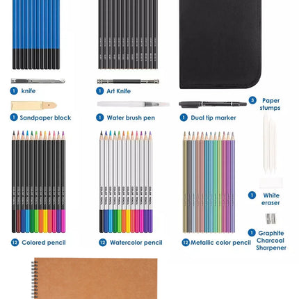 Professional 71 Pieces Art Set