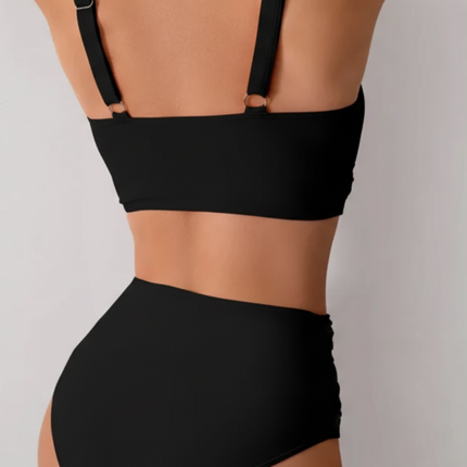 High-waist Bikini - Black