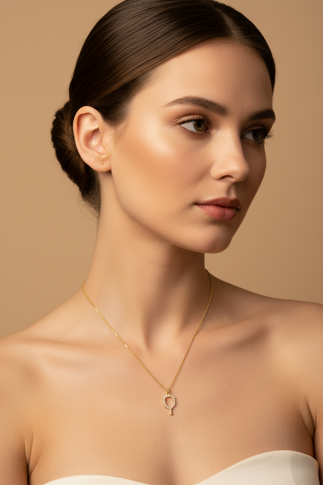 Club Pickleball Dainty Necklace