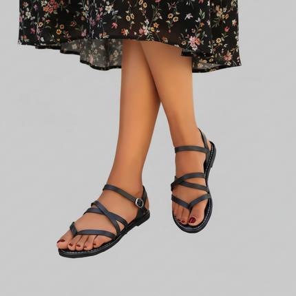 Strap Theory Sandals - Black