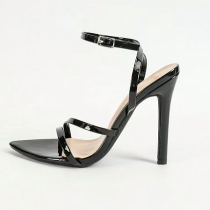 Hlieny Women's Sandals High Heels in Black