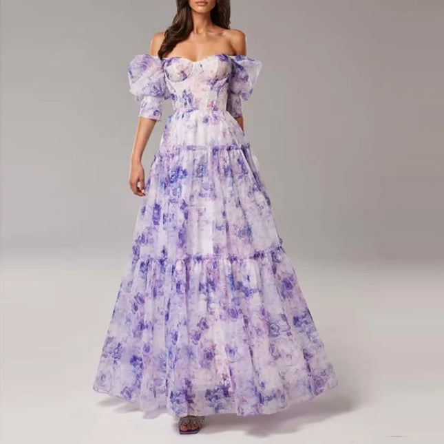 Not Your Average Lavender Floral Dress