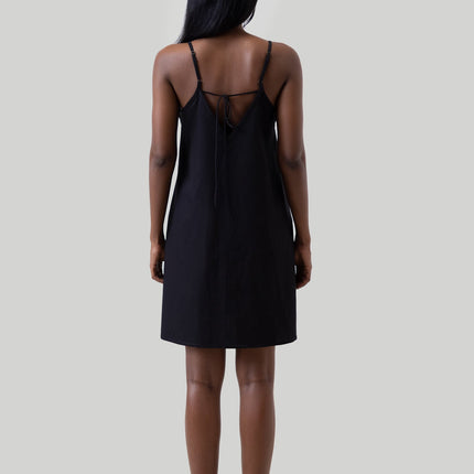 Short Tent Dress in Black