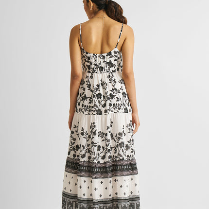 Strappy Tiered Maxi Dress