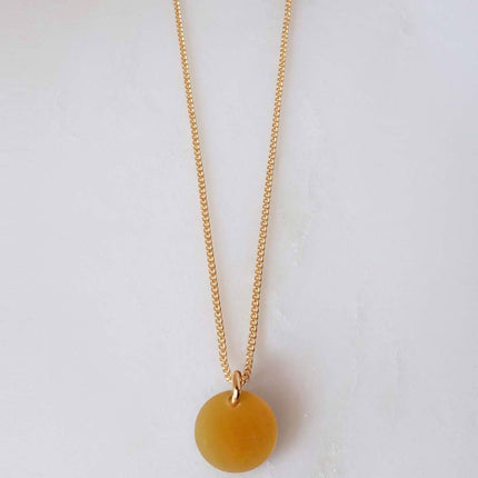 Thanh Hoa Minimalist Circle Charm Necklace