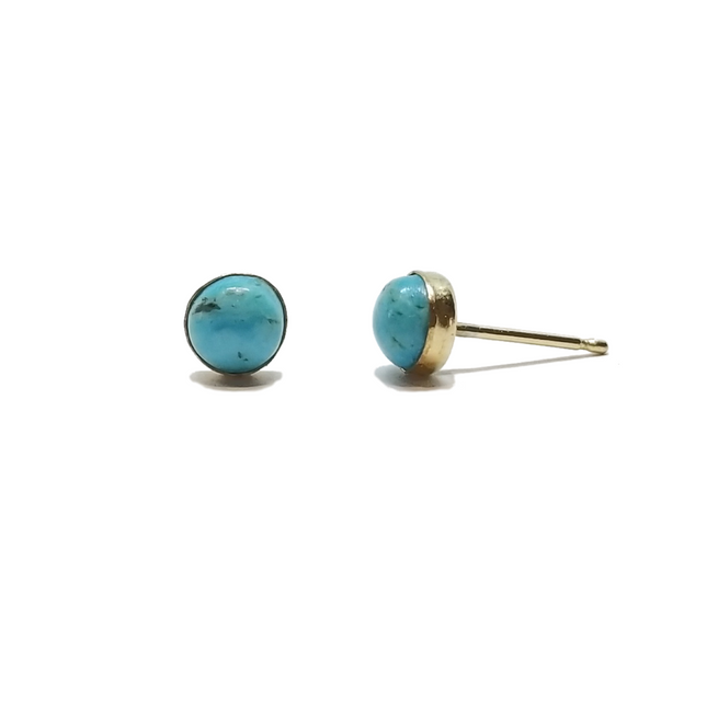 Turquoise studs
