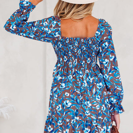 Norava Ruffled Sleeve Dress