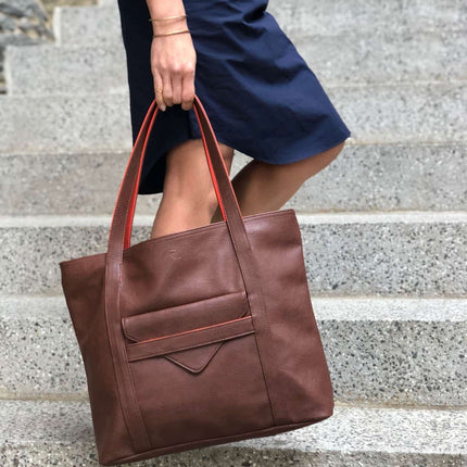 Borough Vegan Leather Tote