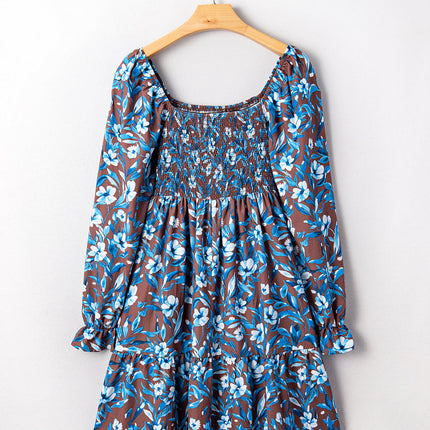 Norava Ruffled Sleeve Dress