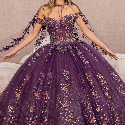 Enchanted Butterfly Iridescence Gown