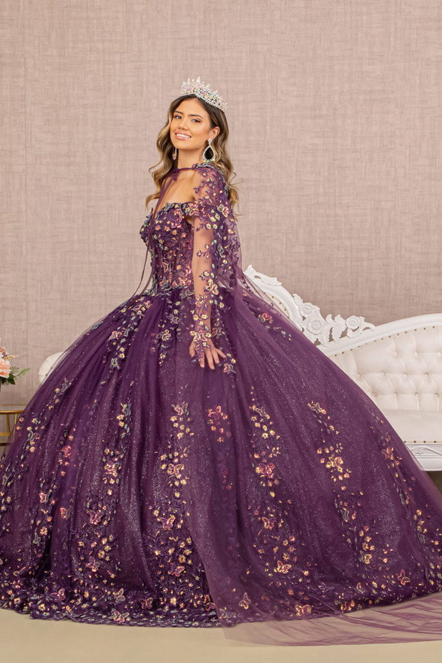 Enchanted Butterfly Iridescence Gown