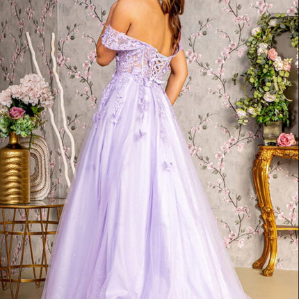Divine Lilac Mesh Dress