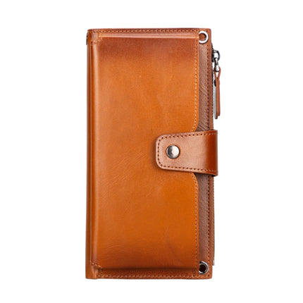 Kaycee Leather Cell Phone Wallet with Strap